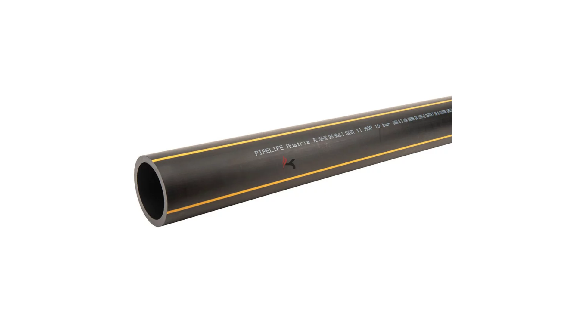 Pipelife KPE gáz nyomócső PE100 315x17,9 mm 6 bar (c:2,0) (Gyártói cikkszám: 100GSDR17631512S)