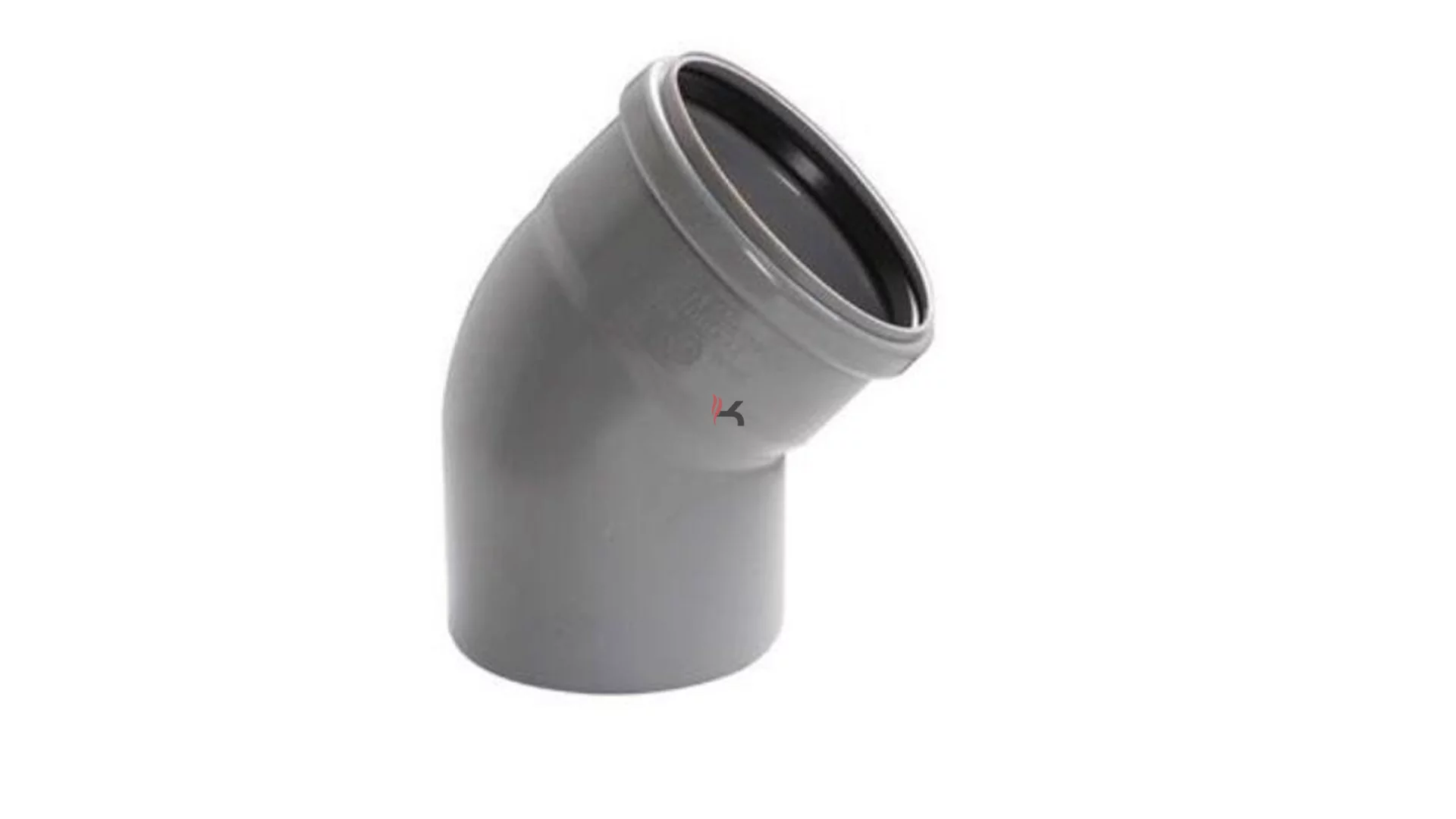 Pipelife KAB lefolyó ív 90/45° (Gyártói cikkszám: KAB090X45)