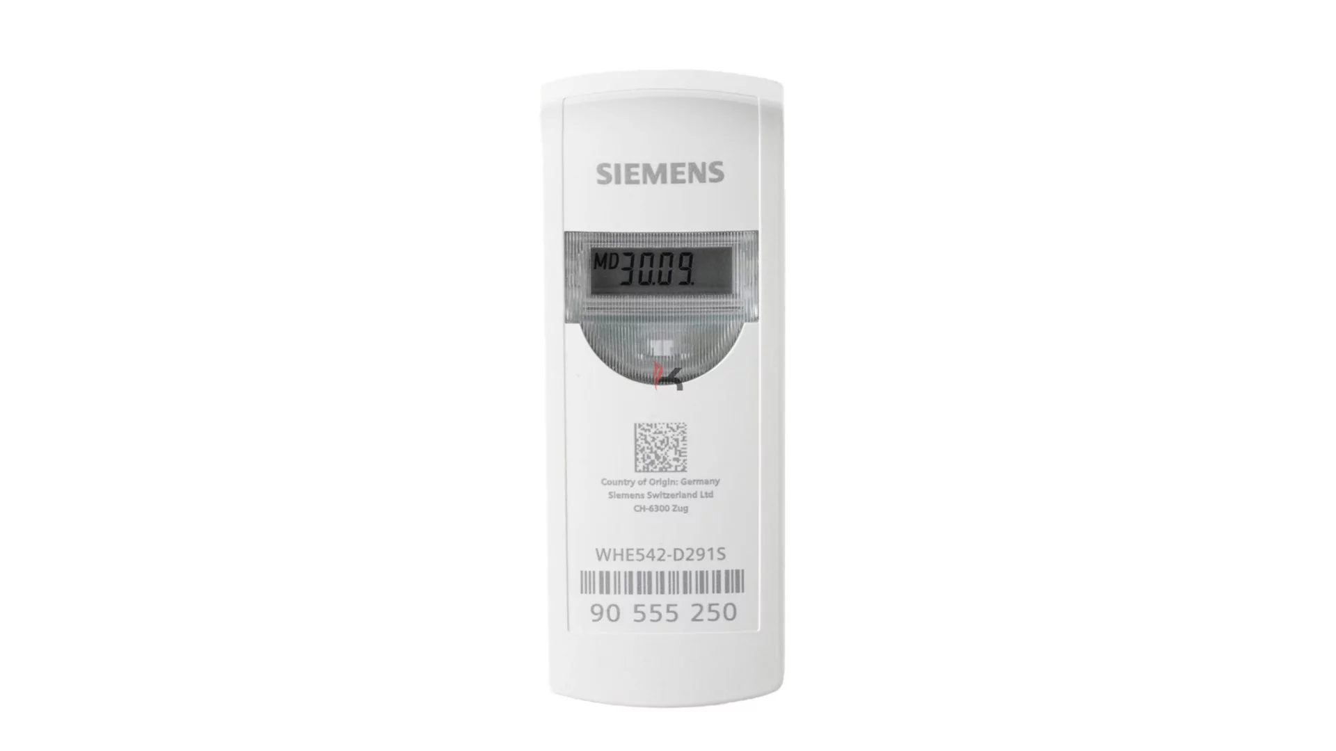 Siemens költségosztó walk-by vagy AMR rádiós interfésszel, 2-érzékelő, elem merülés figyelmezteté (Gyártói cikkszám: WHE542-D192C)