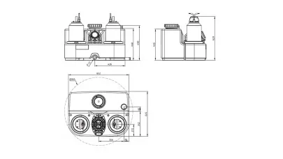 Wilo DrainLift SANI-L.11/T540/4-CEE 2.