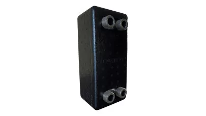 Concept lemezes forrasztott hőcserélő 30, INOX AISI316L, EPP box szigetelés, 4x3/4" 2.