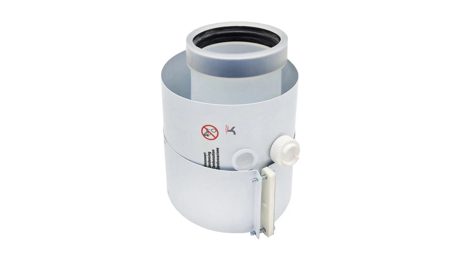 Saunier Duval mérőcsonkos indító adapter kondenzációs állókazánokhoz D80/125 mm (Gyártói cikkszám: 0020189629)