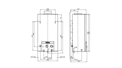 Vaillant atmoMAG mini 114-1 Z_meret