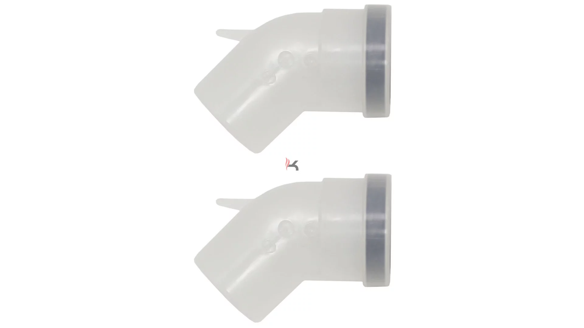 Vaillant könyökidom 45° PP D80 mm 2 db (Gyártói cikkszám: 303259)