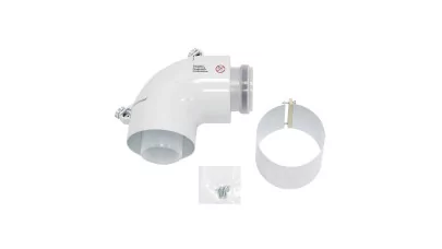 Vaillant koncentrikus könyökidom tisztítónyílással 90° PP D60/100 mm