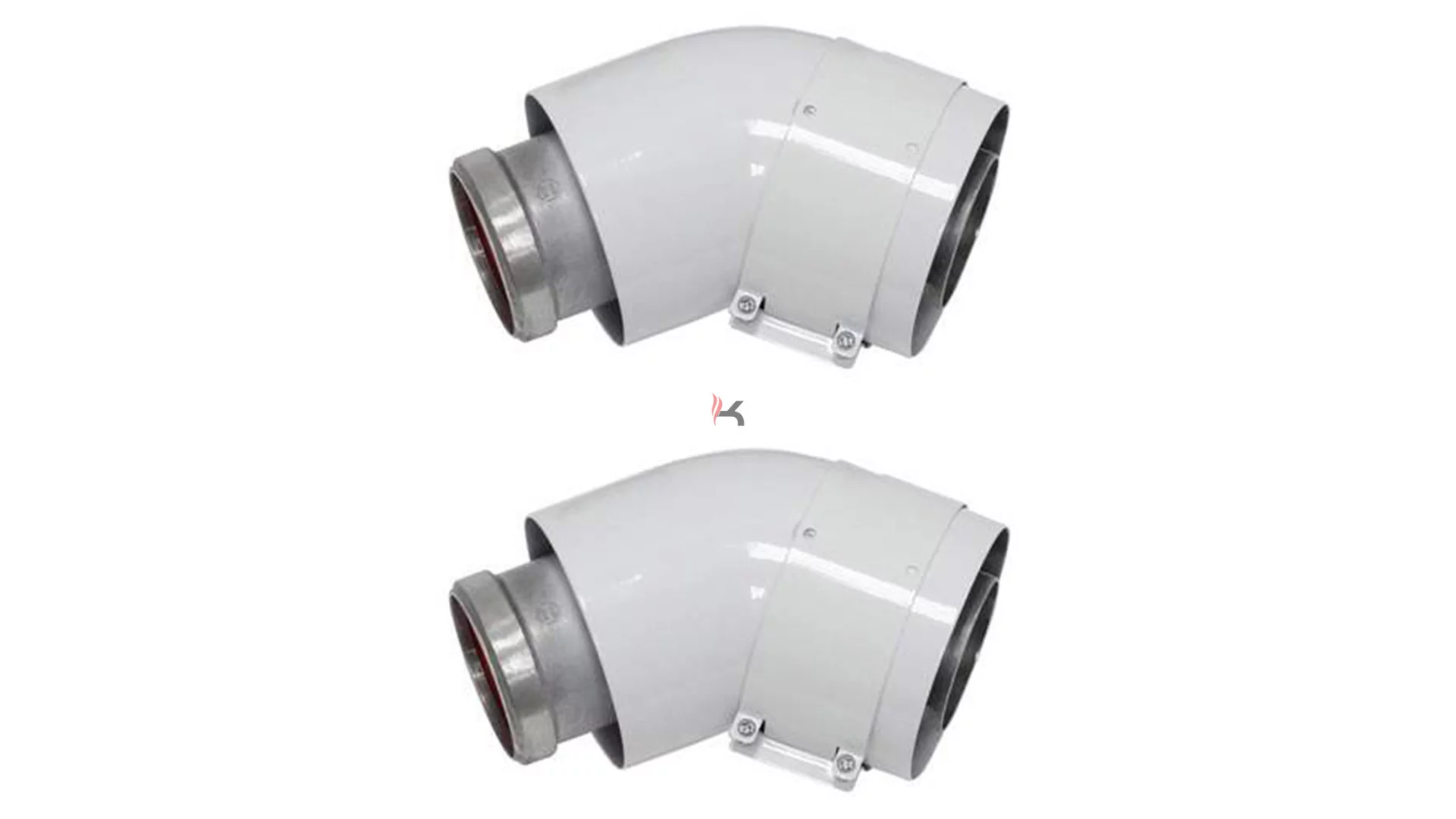 Vaillant könyök koncentrikus rendszerekhez 45° D60/100 mm, 2 db (Gyártói cikkszám: 0020209569)