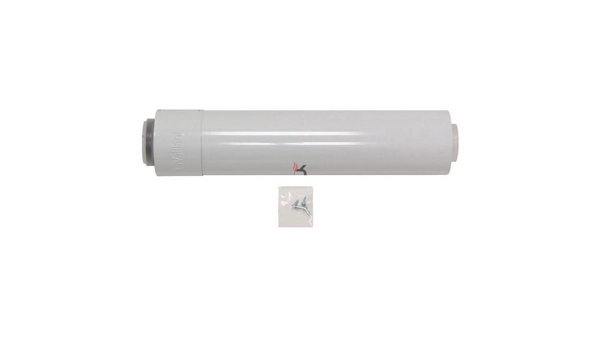Vaillant koncentrikus hosszabbító cső, Alu D80/125 mm, 1000 mm (Gyártói cikkszám: 303603)