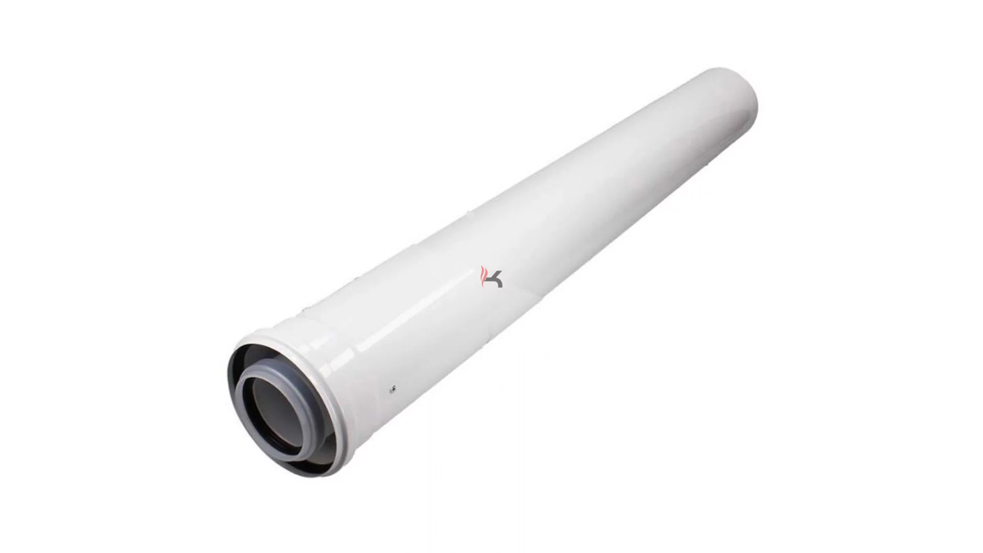Vaillant koncentrikus hosszabbító cső, Alu D80/125 mm, 2000 mm (Gyártói cikkszám: 303605)