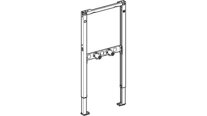 Geberit Duofix zuhany és kád szerelőelem, 98–112 cm, falon kívüli csaptelephez 2.