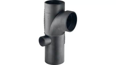 Geberit Silent-db20 kombinált sarokelágazó idom 88,5° balos, d110/110/56