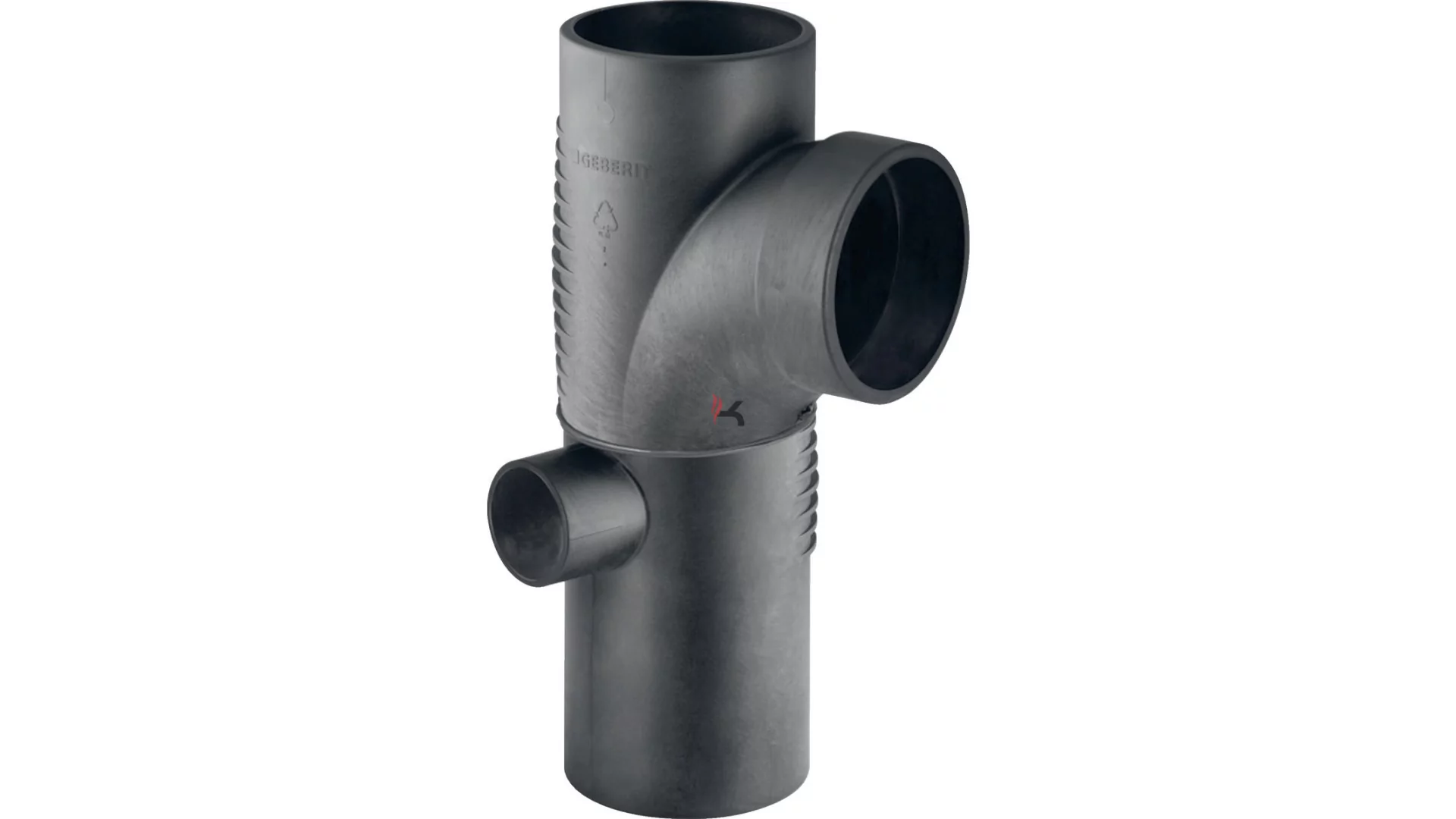 Geberit Silent-db20 kombinált sarokelágazó idom 88,5° balos, d110/110/56 (Gyártói cikkszám: 310.117.14.1)