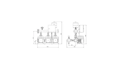 Grundfos Hydro Multi-E 3 CME 15-3 U2 A-A-A-A-A 2.
