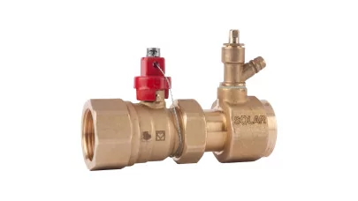 Herz illetéktelen zárástól védett szelep, 3/4"