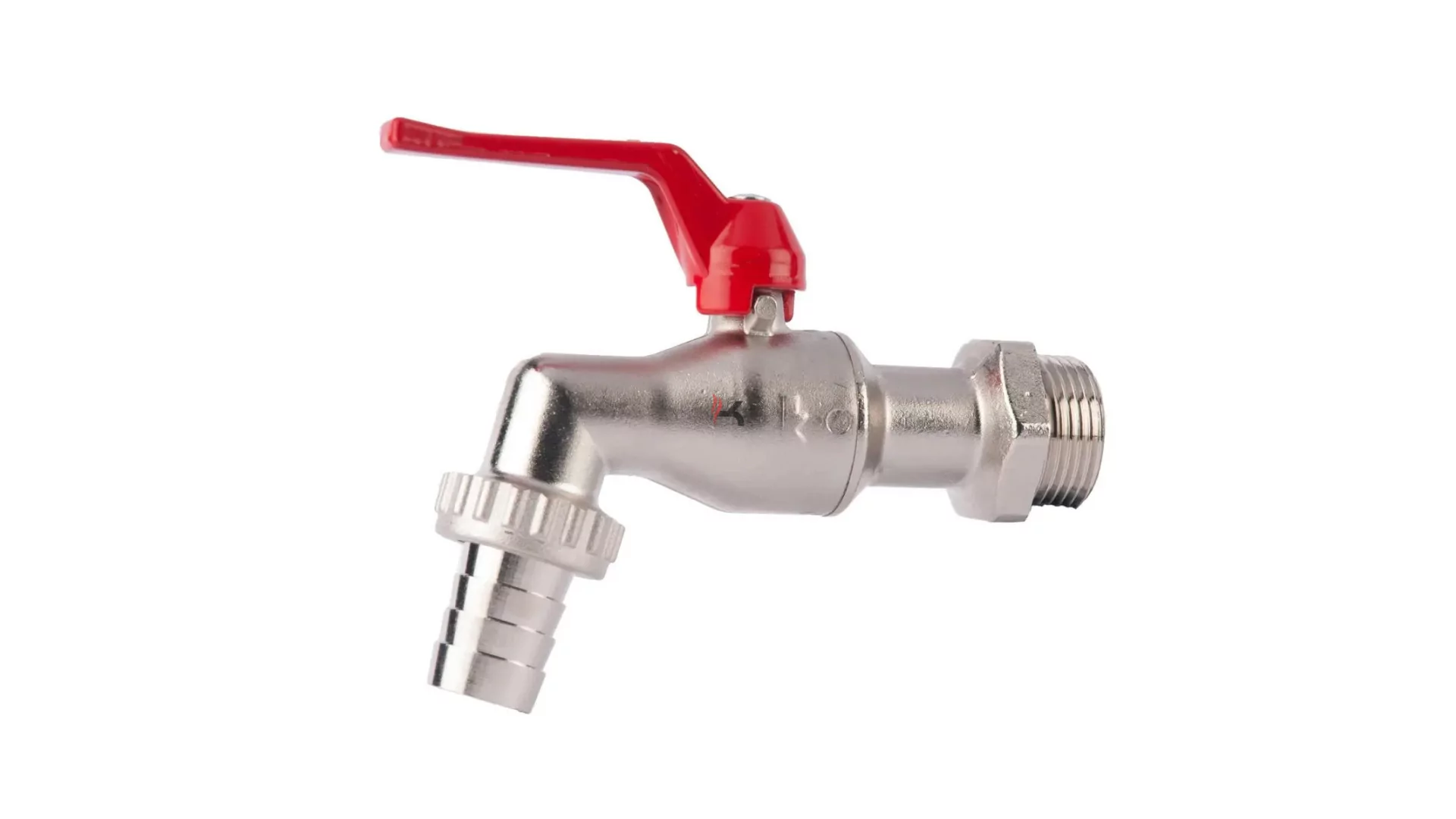 Herz kifolyó golyóscsap, vízre, hosszú karral, tömlővéggel, 1/2" (Gyártói cikkszám: 1250301)