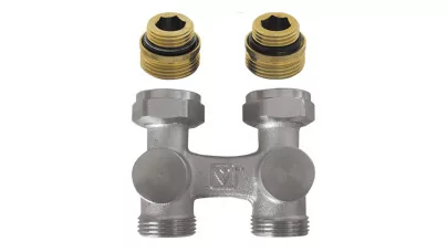 Herz H-3000 egyenes, kétcsöves golyóscsapblokk