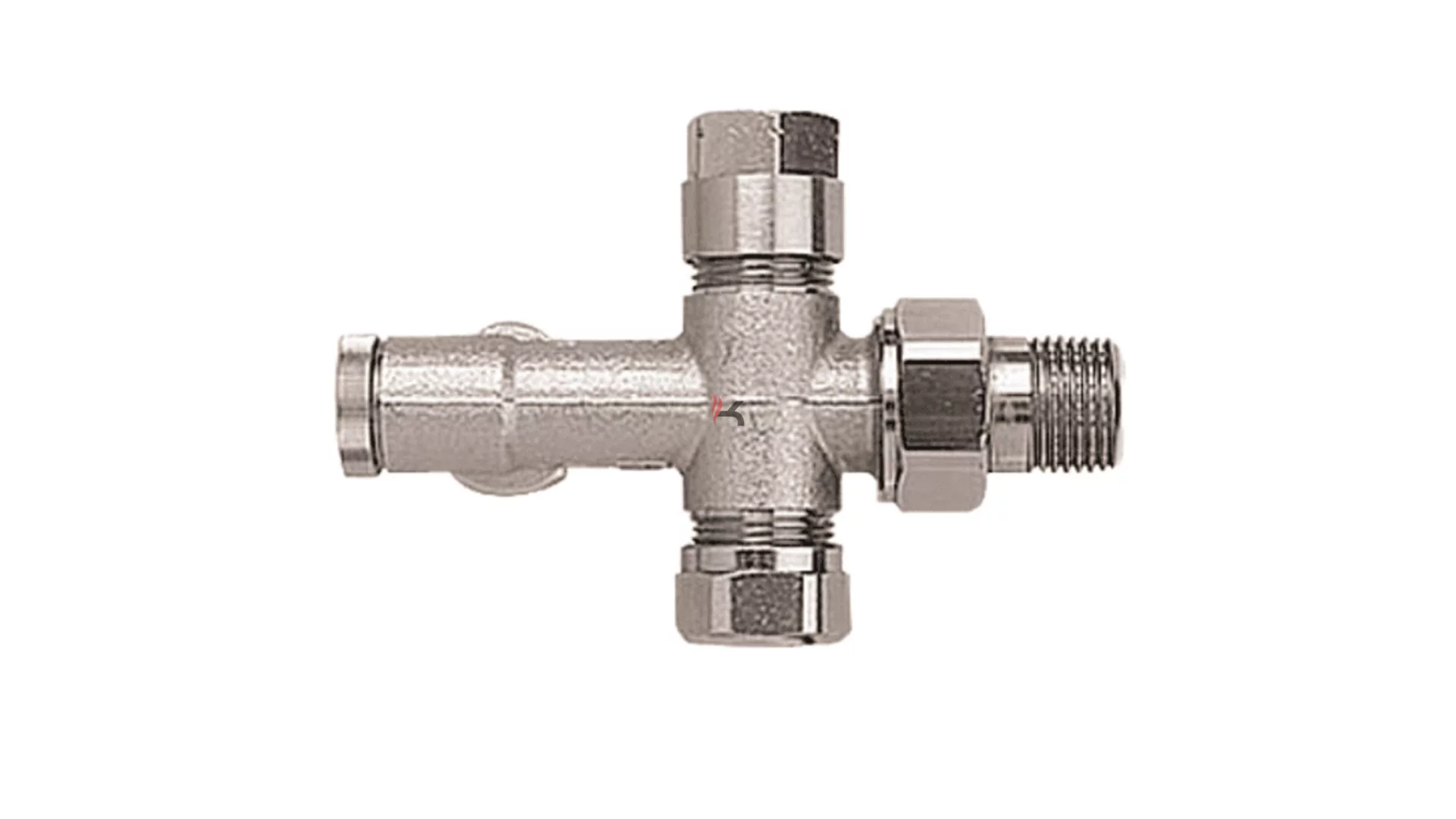 Herz 1000 Bypass test, sarok, kétcsőves üzemre, 3/4" 100% (Gyártói cikkszám: 1718914)