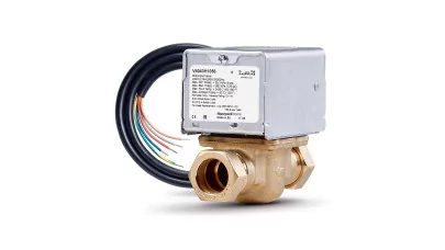 Honeywell belső menetes V4043H1122 1" egyutú zónaszelep végállás kapcsolóval