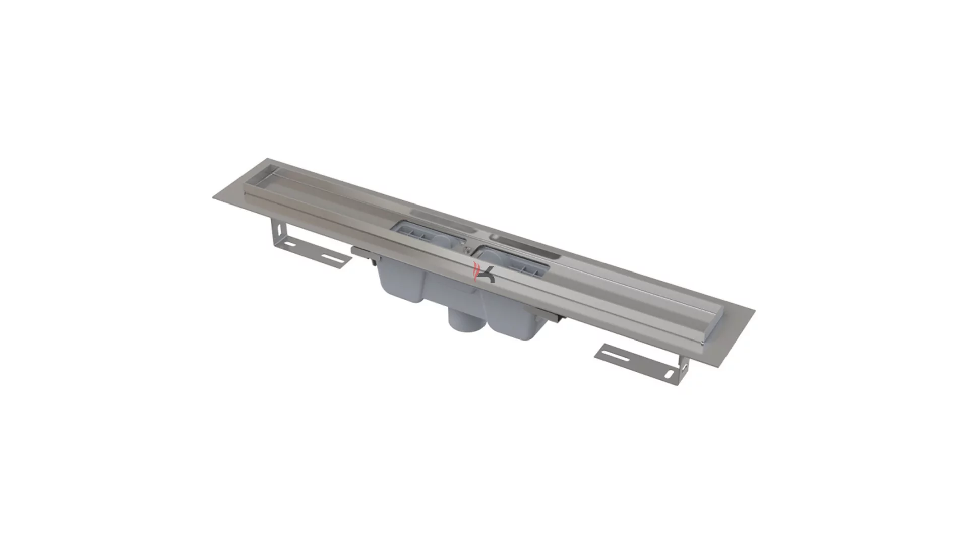 Alca APZ1001 zuhanyfolyóka peremmel, függőleges lefolyóval, 850mm (Gyártói cikkszám: APZ1001-850)