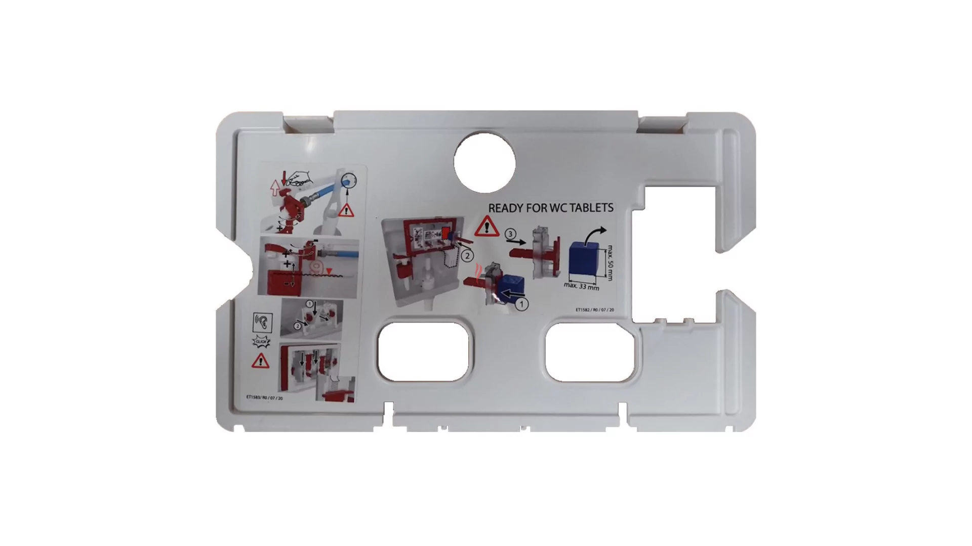 Alca MN0867-ND belső lap WC tabletta adagolóhoz (Gyártói cikkszám: MN0867-ND)