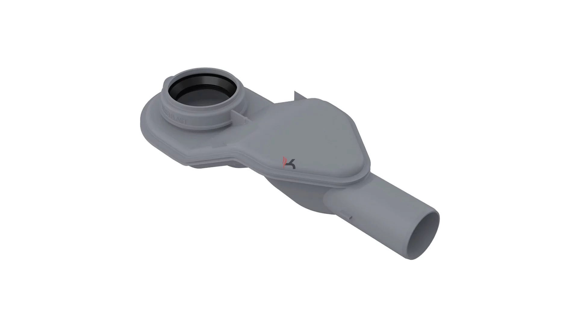 Alca P142 extra alacsony szifon DN40 a zuhanyfolyókához APZ2012, APZ2022 (Gyártói cikkszám: P142)