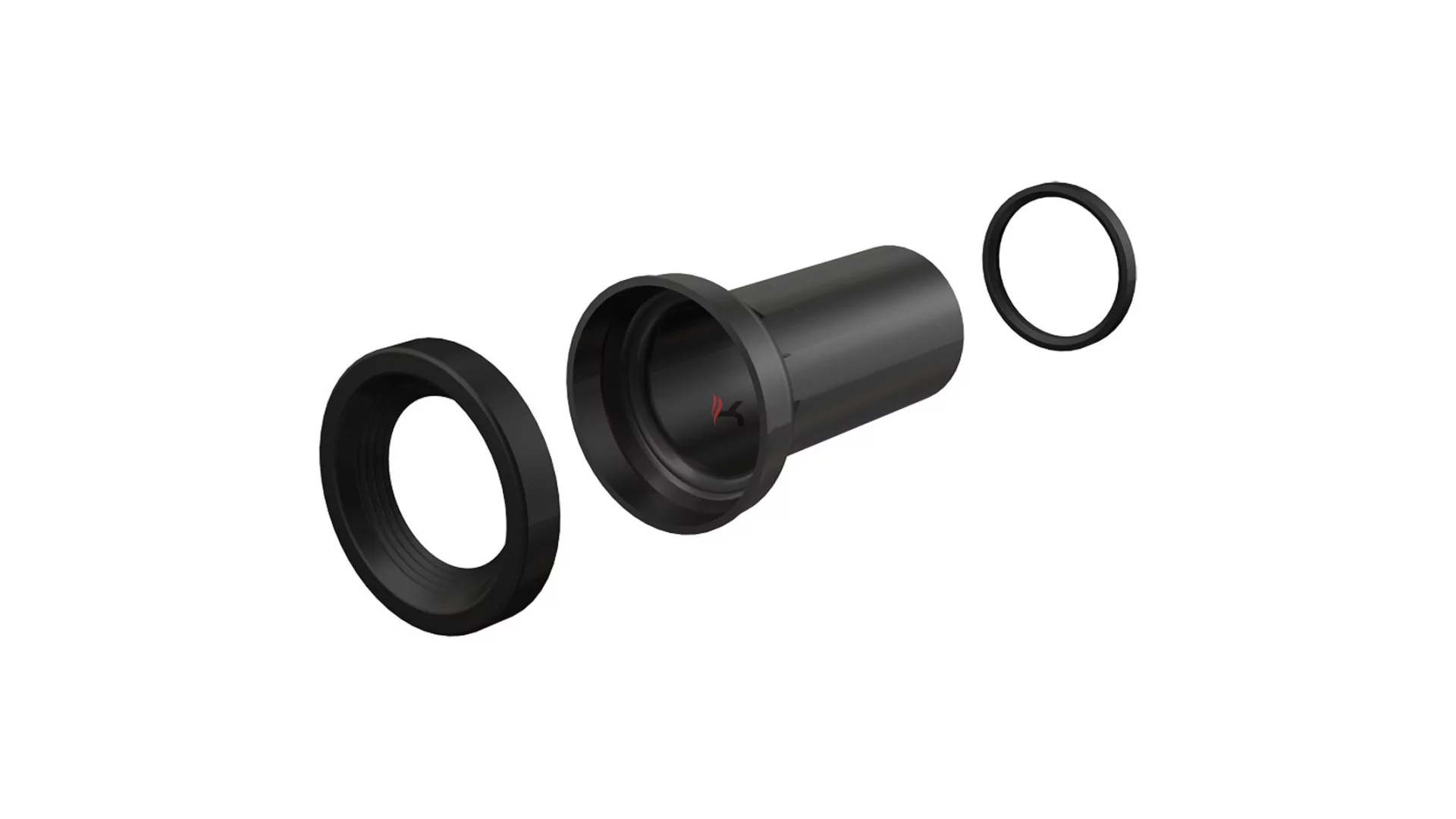 Alca M902 falsík alatti WC tartályhoz bekötőcső D90, 200mm (Gyártói cikkszám: M902)