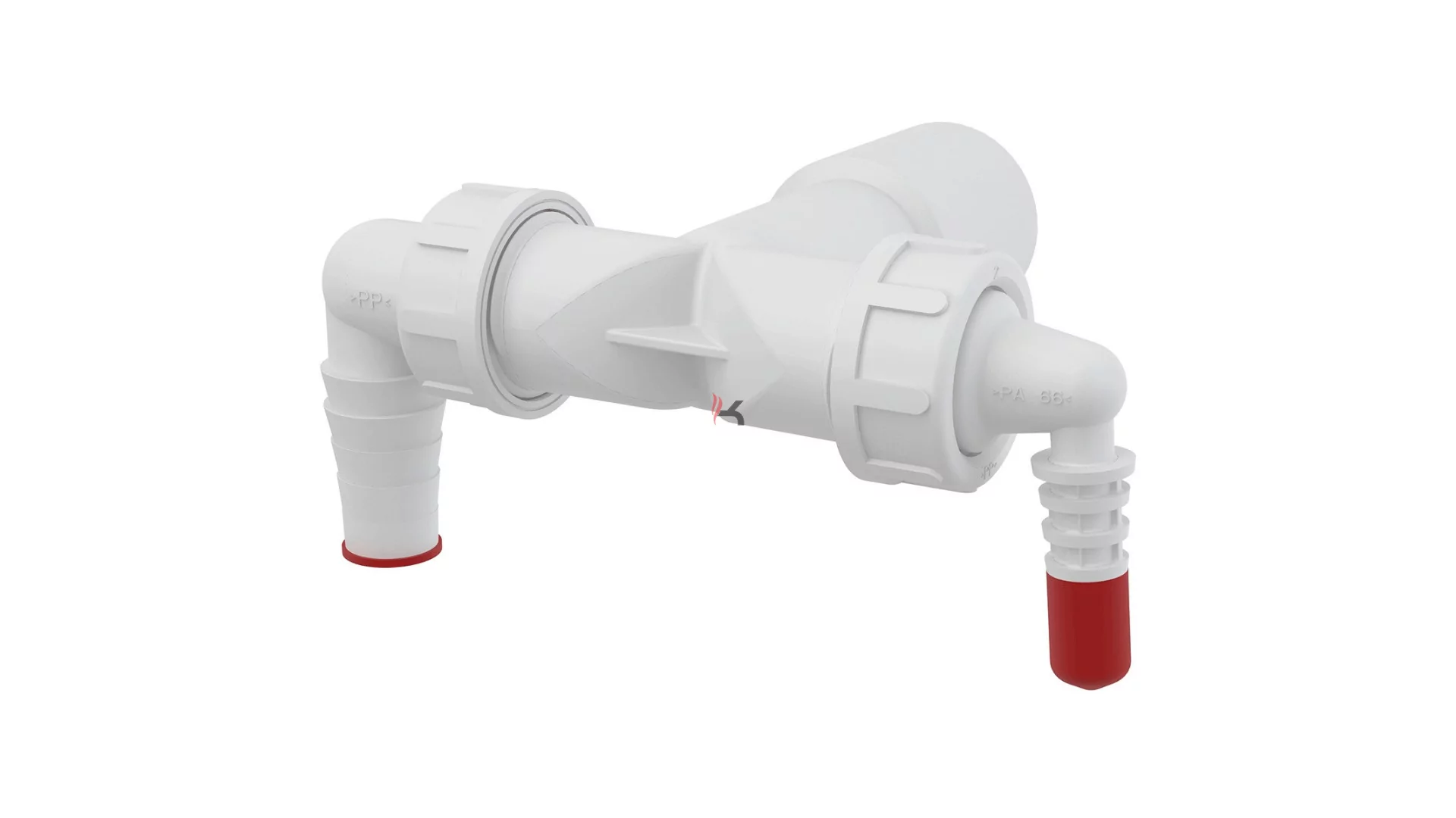 Alca P156Z dupla csonk DN40/32 / 8–23, visszacsapó szelepekkel (Gyártói cikkszám: P156Z)