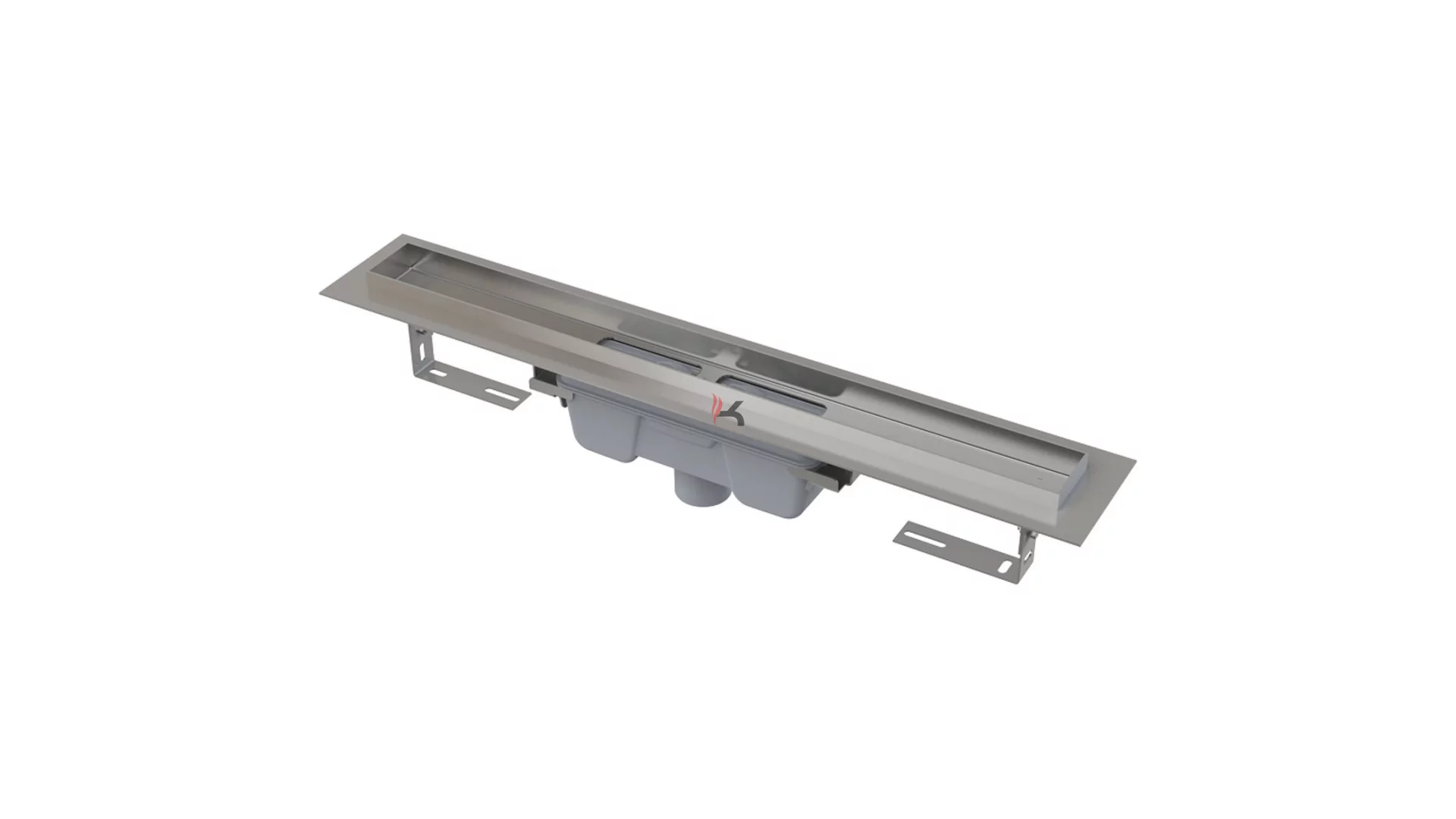 Alca APZ1006 Professional zuhanyfolyóka peremmel tömör rácsokhoz, függőleges lefolyól, 550mm (Gyártói cikkszám: APZ1006-550)