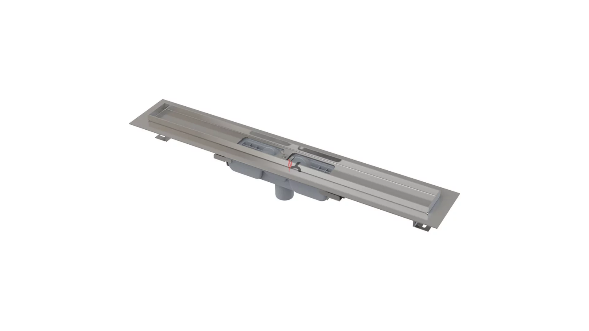 Alca APZ1101 Low zuhanyfolyóka peremmel perforált rácsokhoz, függőleges lefolyóval, 750mm (Gyártói cikkszám: APZ1101-750)