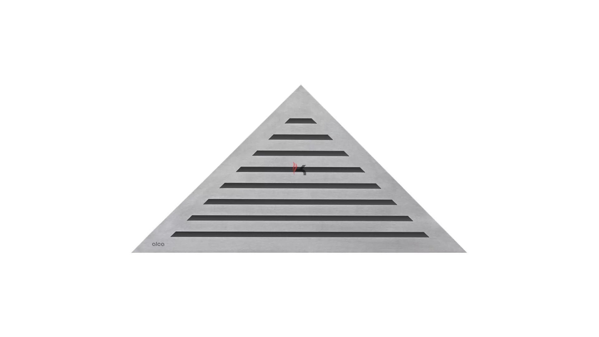 Alca LIFE sarok zuhanyfolyókához rács, rozsdamentes-matt (Gyártói cikkszám: LIFE)