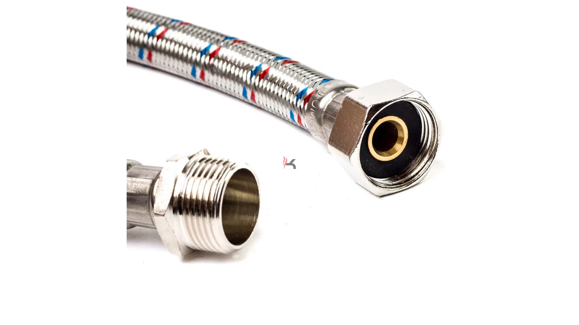 Melscher KB 3/8"-3/8" 15 cm D12 flexibilis cső (Gyártói cikkszám: FM3838-15)