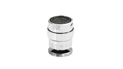 Mofém gömbcsuklós perlátor átfolyási érték: „B” 22,8-25,2 l/perc, 1 db gömbcsuklós perlátor M24x1