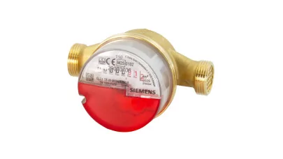 Siemens WFW30.D110 egysugaras vízmérő melegvízre, Qn:1,5 m3/h, 110 mm