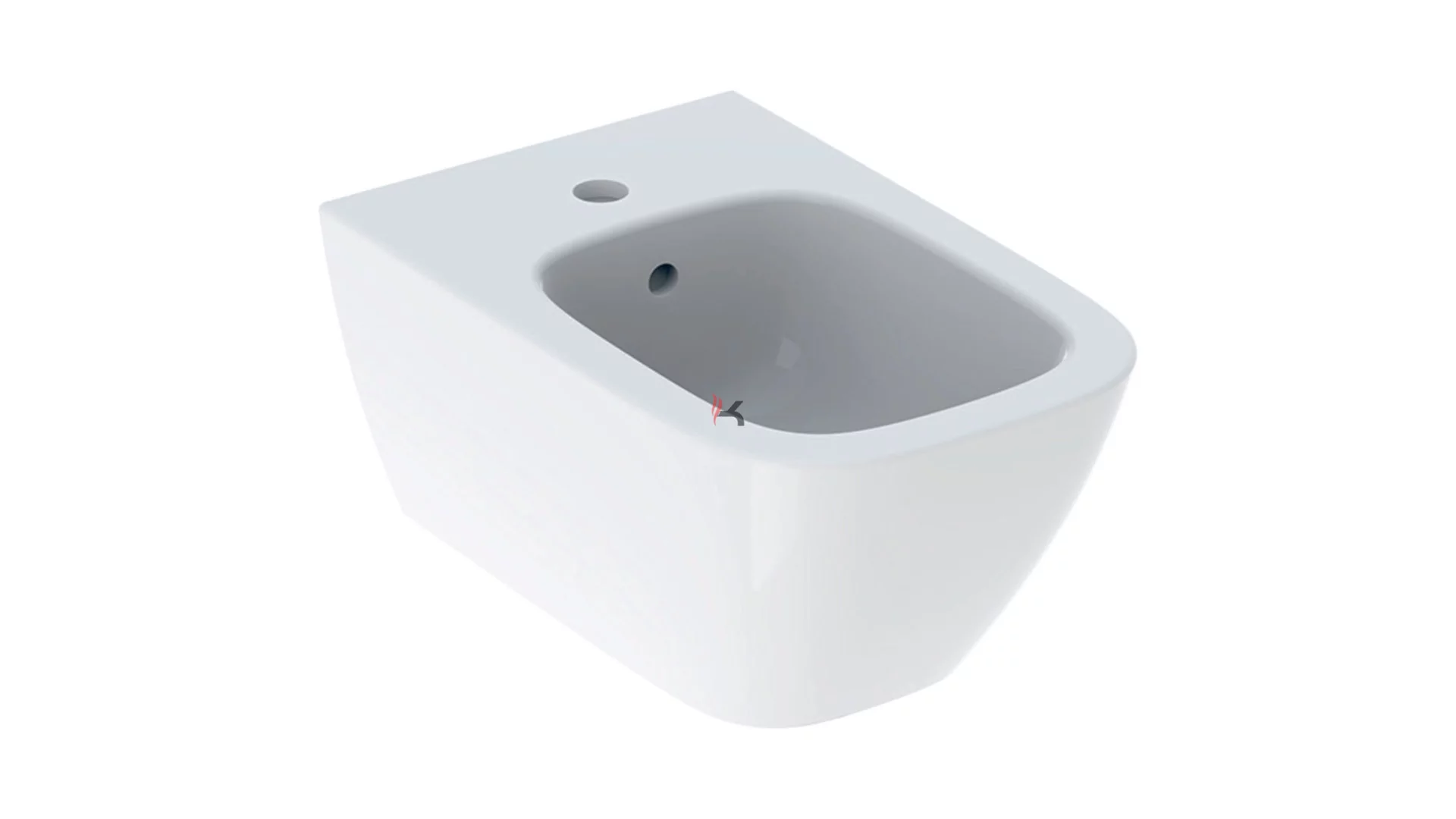 Geberit Smyle Square fali bidé, 54 cm (Gyártói cikkszám: 500.209.01.1)