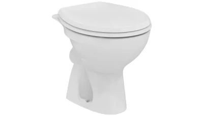 Alföldi Bázis mélyöblítésű álló WC, CleanFlush, fehér