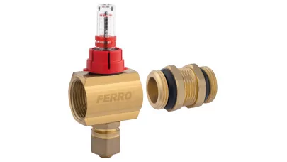 Ferro bővítőkészlet elosztóhoz, termosztatikus szeleppel 1"