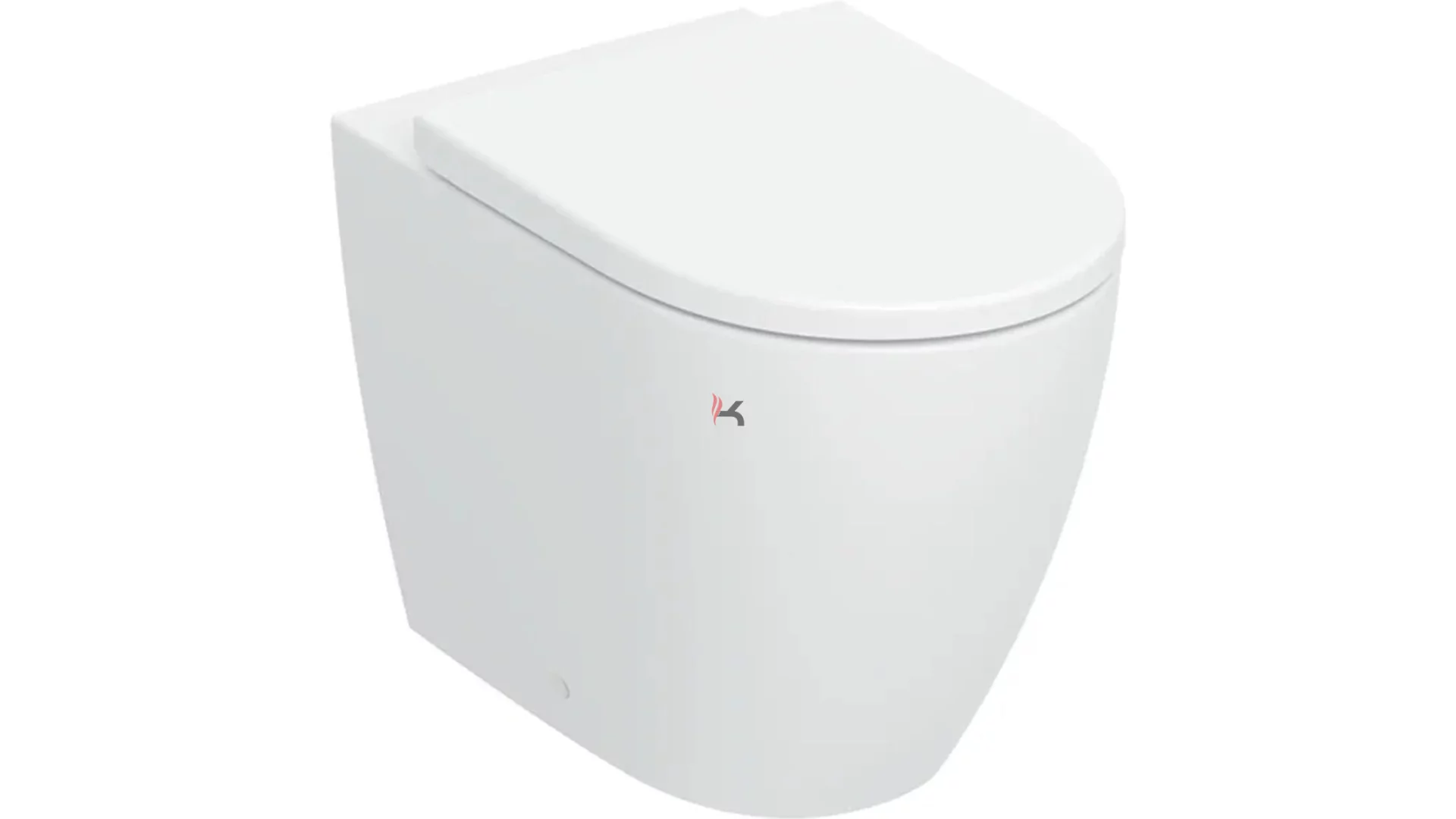 Geberit iCon álló WC mélyöblítésű készet, falhoz illeszkedő, zárt forma, TurboFlush, WC ülőkével (Gyártói cikkszám: 503.080.JT.1)