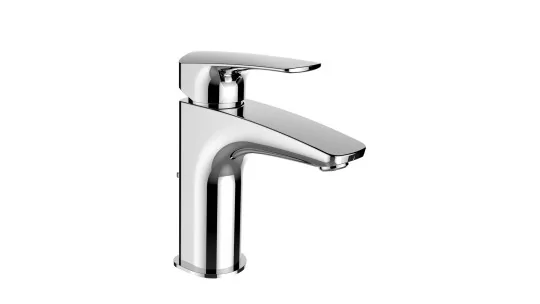 Laufen Laurin egykaros mosdócsaptelep 106 mm húzórudas lefolyószeleppel.jpg
