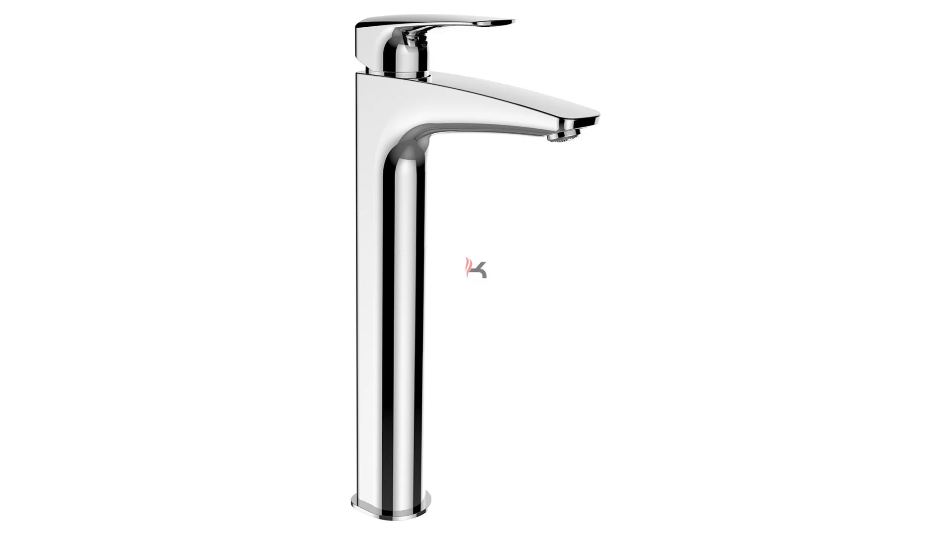 Laufen Laurin magasított egykaros mosdócsaptelep 265/130mm húzórudas lefolyószelep (Gyártói cikkszám: H3112080041201)