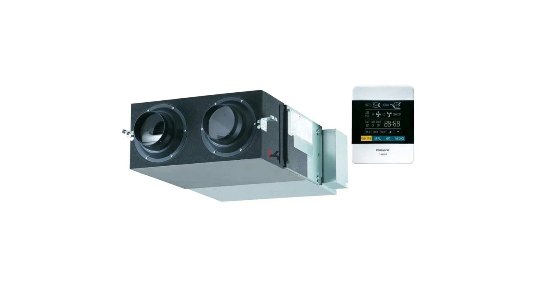Panasonic hővisszanyerős szellőztető távirányítóval - 500 m3/h (Gyártói cikkszám: FY-500ZDY8R)