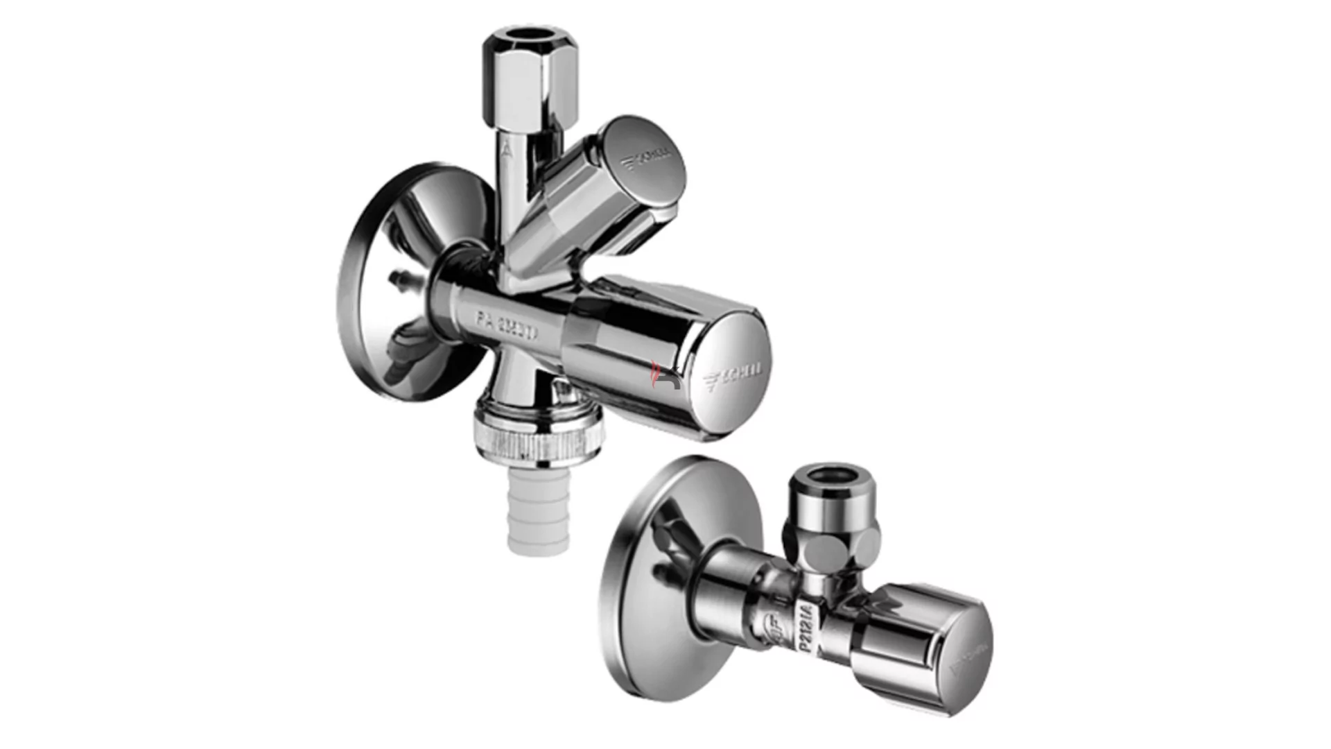 Schell Comfort sarokszelep csomag (1/2"x3/8"-1/2" kombi visszafolyásgátlóval) (Gyártói cikkszám: 108620699)