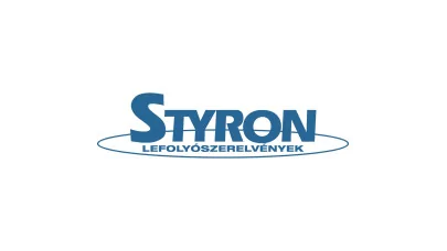 Styron két medencés mosogató szifon 114mm-es bowdenes leeresztővel,mosógép csatlakozással