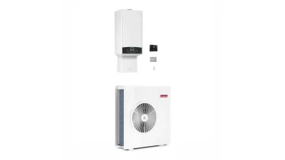Ariston Genus One+ Hybrid 24/80 Net R32 Kond. kombi gázkazán 24kW + hőszivattyú 8,0kW