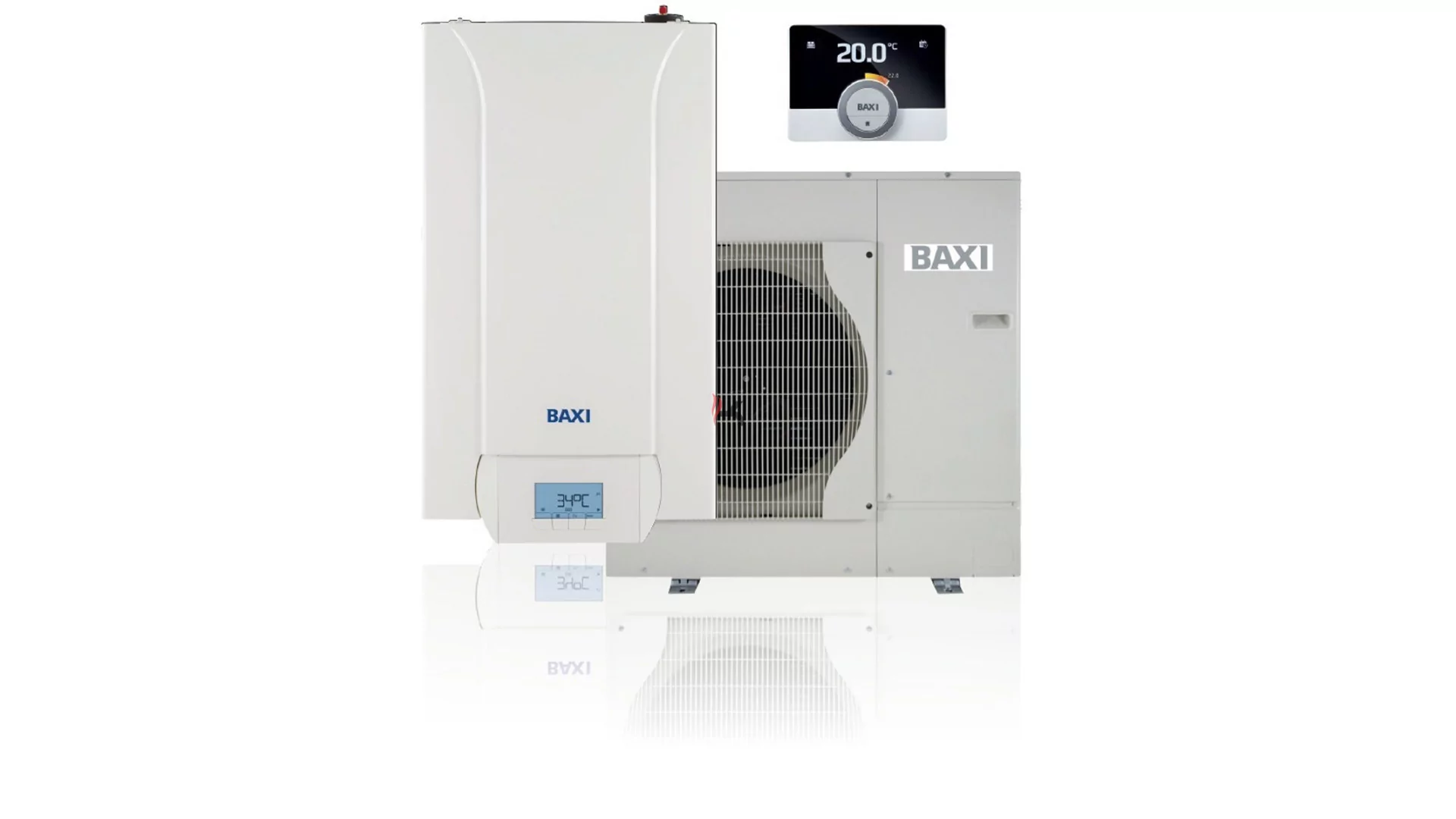 Baxi PBS-i 11 TR E WH2 levegő-víz hőszivattyú, kieg. fütés elektr, 400V, 11 kW (Gyártói cikkszám: A7696075)