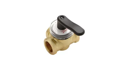 Danfoss HRB3 32 keverőcsap, háromjáratú, PN10, kvs:16, 5/4"