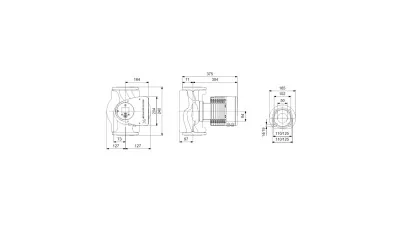 Grundfos Magna3 50-60 F 240 1x230V PN16 2.