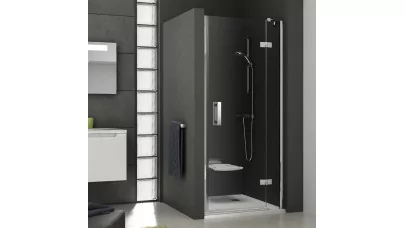 Ravak Smartline Smsd2-90A balos nyílóajtó króm transparent biztonsági üveg