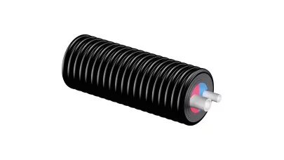 Uponor Ecoflex Aqua Twin 50+40/200mm PN10 100m