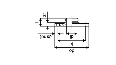 Uponor RS karimás csatlakozó DN65 (PN16) 2.