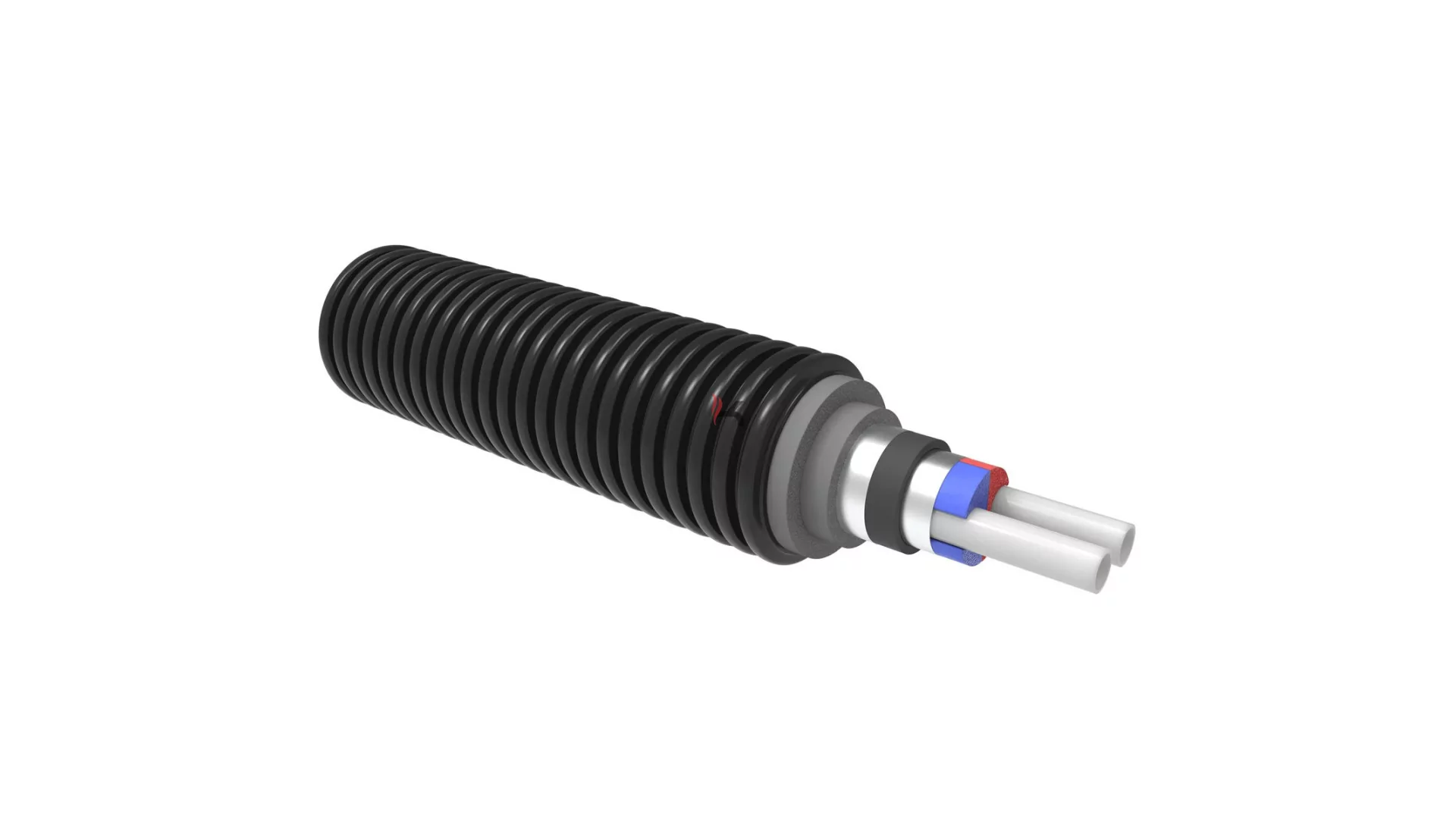 Uponor Ecoflex VIP Thermo&nbsp;Twin 2X63X5,8/200 PN6 (Gyártói cikkszám: 1160614)