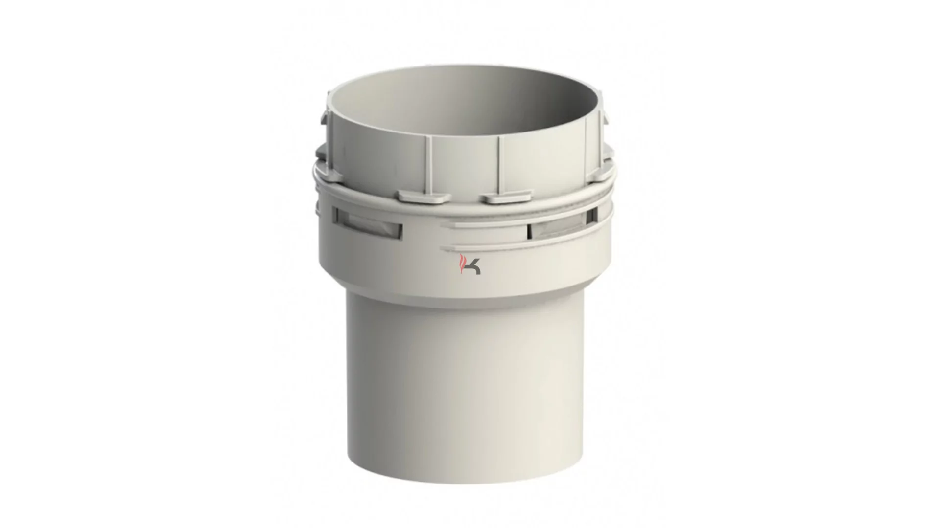 Tricox átalakító adapter flexibilis rendszerhez, merev-flex, 60 mm (Gyártói cikkszám: FA10MF)